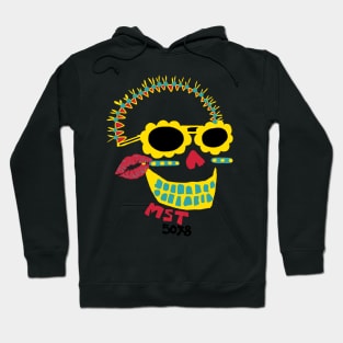 MST 5078 skull Hoodie